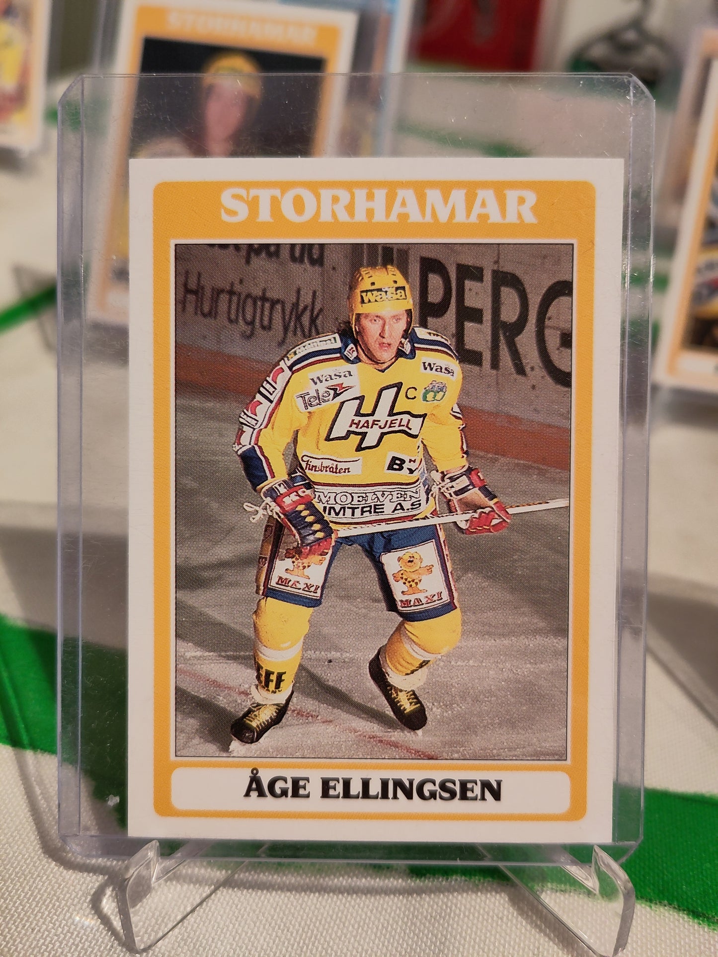 Hockeykort Eliteserien 92-93: Storhamar Hockey*