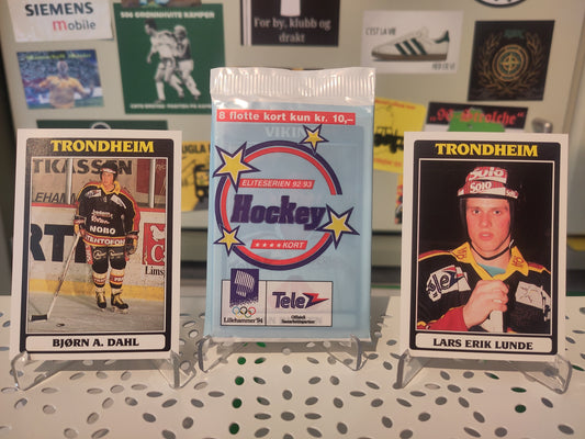 Hockeykort Eliteserien 92-93: Trondheim Ishockeyklubb*