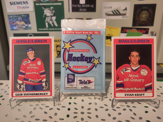Hockeykort Eliteserien 92-93: Hasle/Løren*