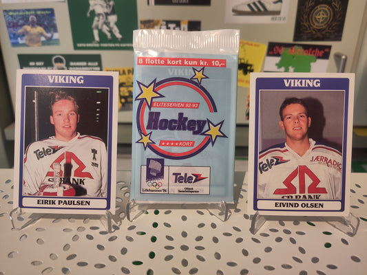Hockeykort Eliteserien 92-93: Viking*
