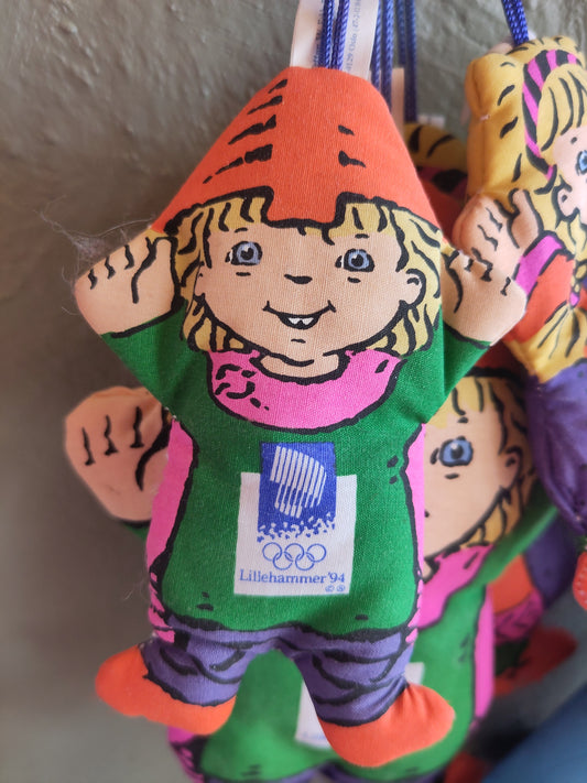 OL 1994 Lillehammer tøyfigur Håkon liten v2*