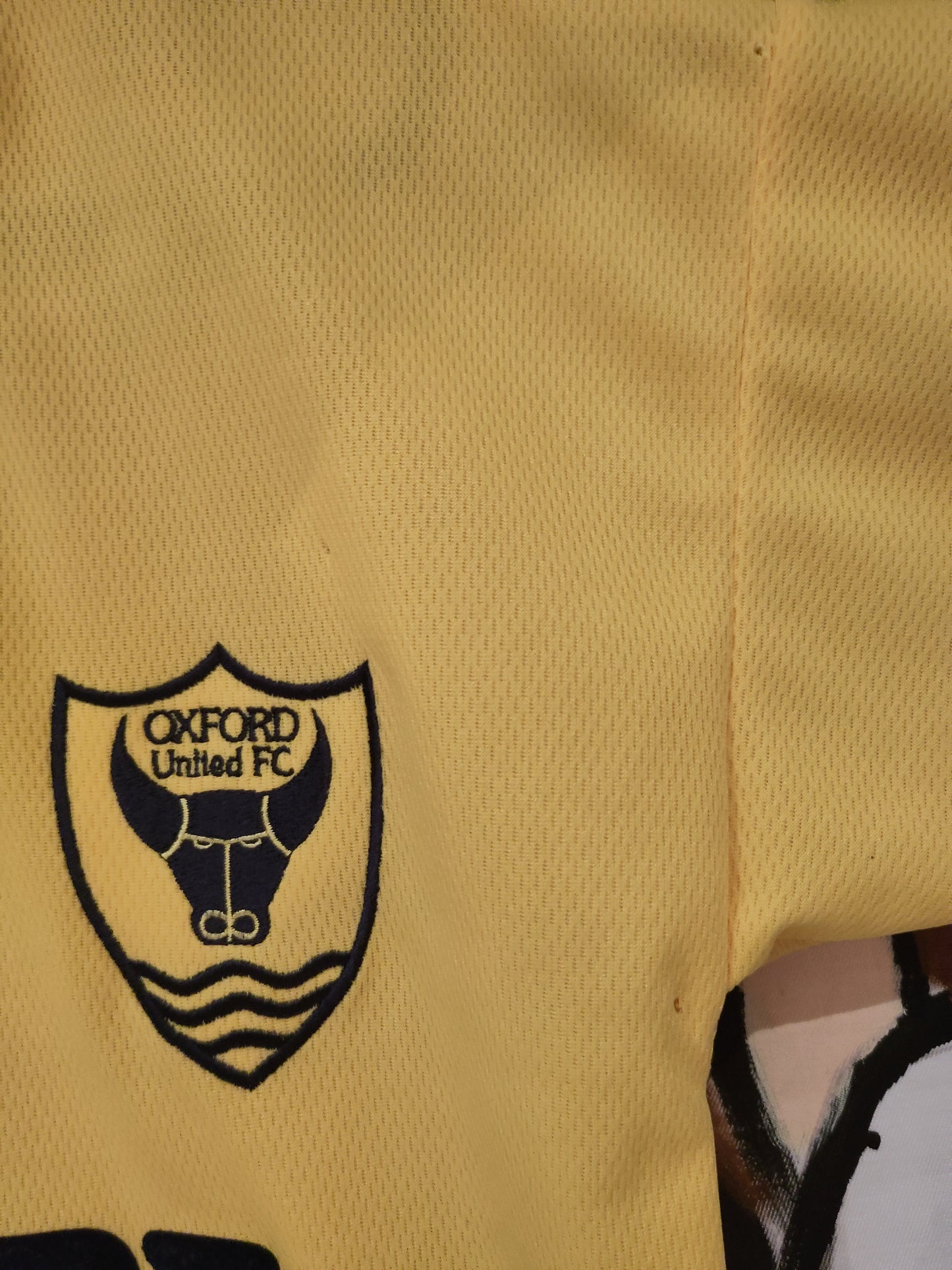 Oxford United drakt 1998-00 hjemme