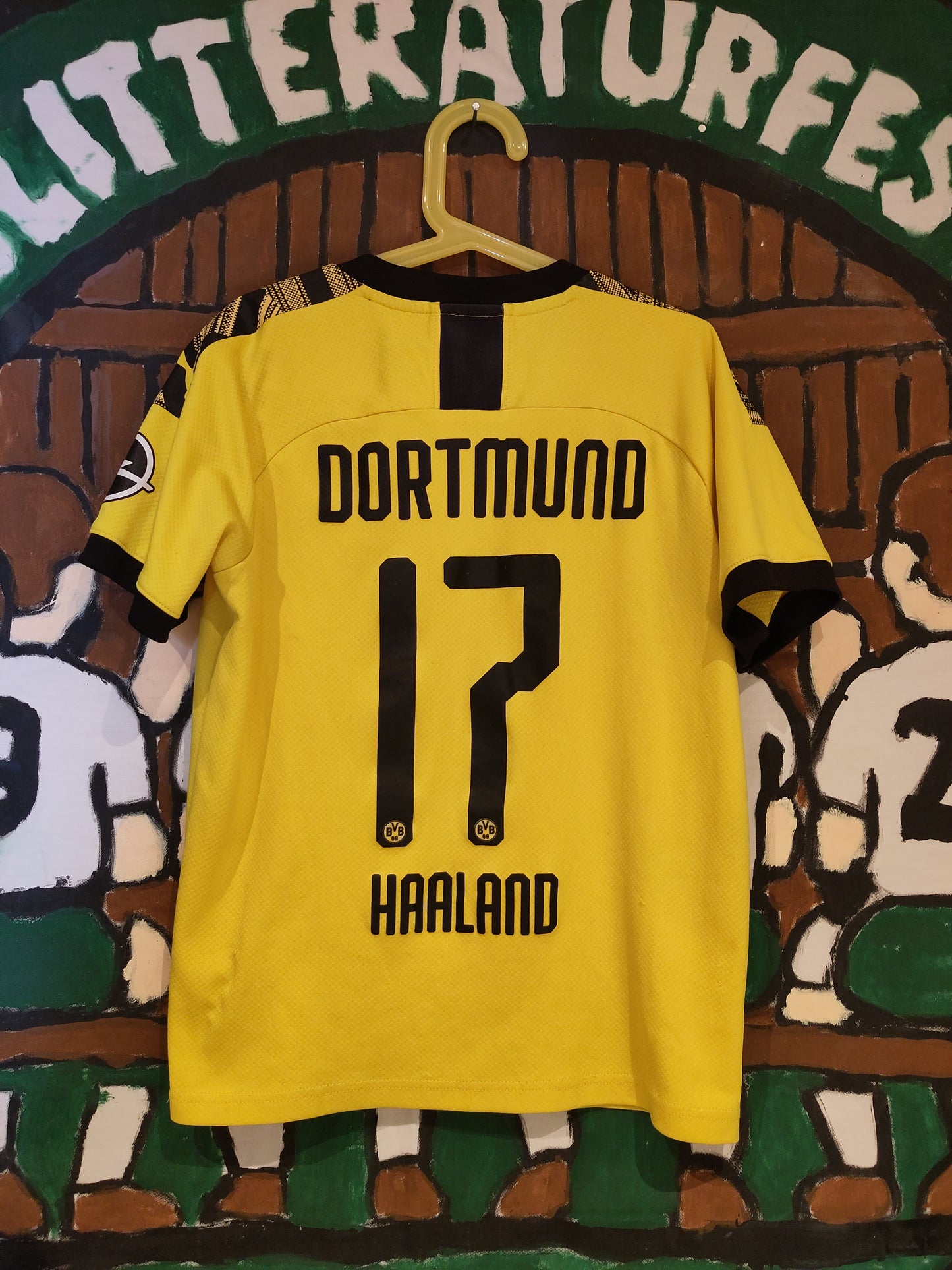 Borussia Dortmund drakt 2019-20 hjemme Haaland barn