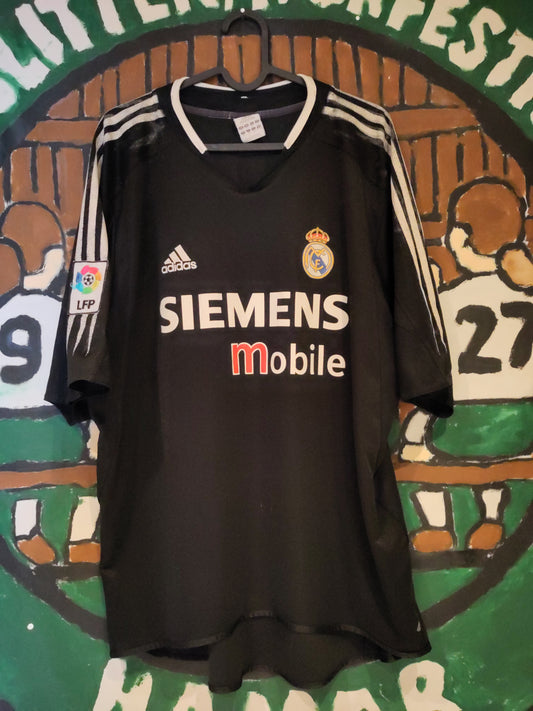Real Madrid drakt 2004-05 borte Beckham (flekker)