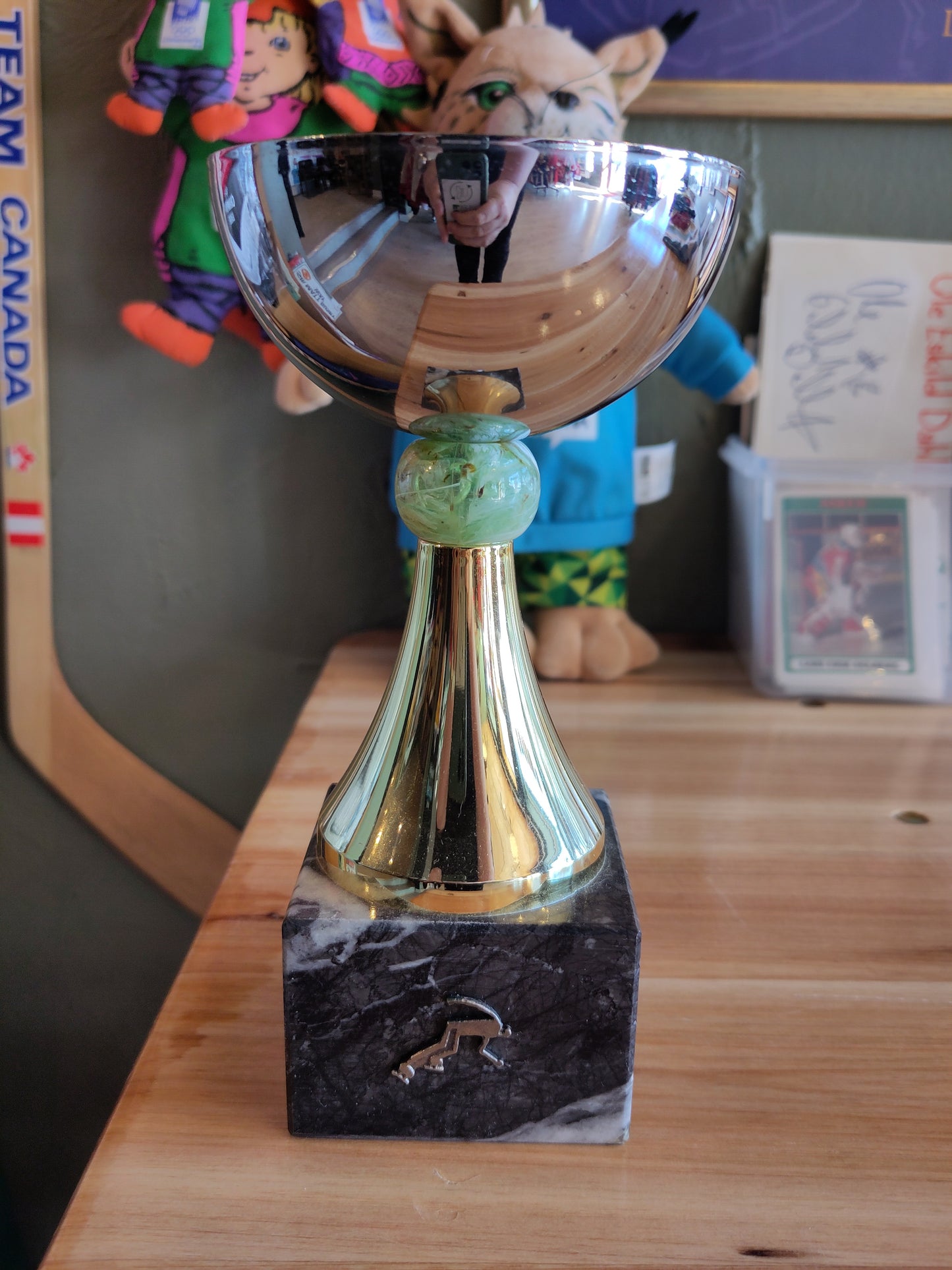 OL 1994 Lillehammer pokal m/ piktogram skøyter*