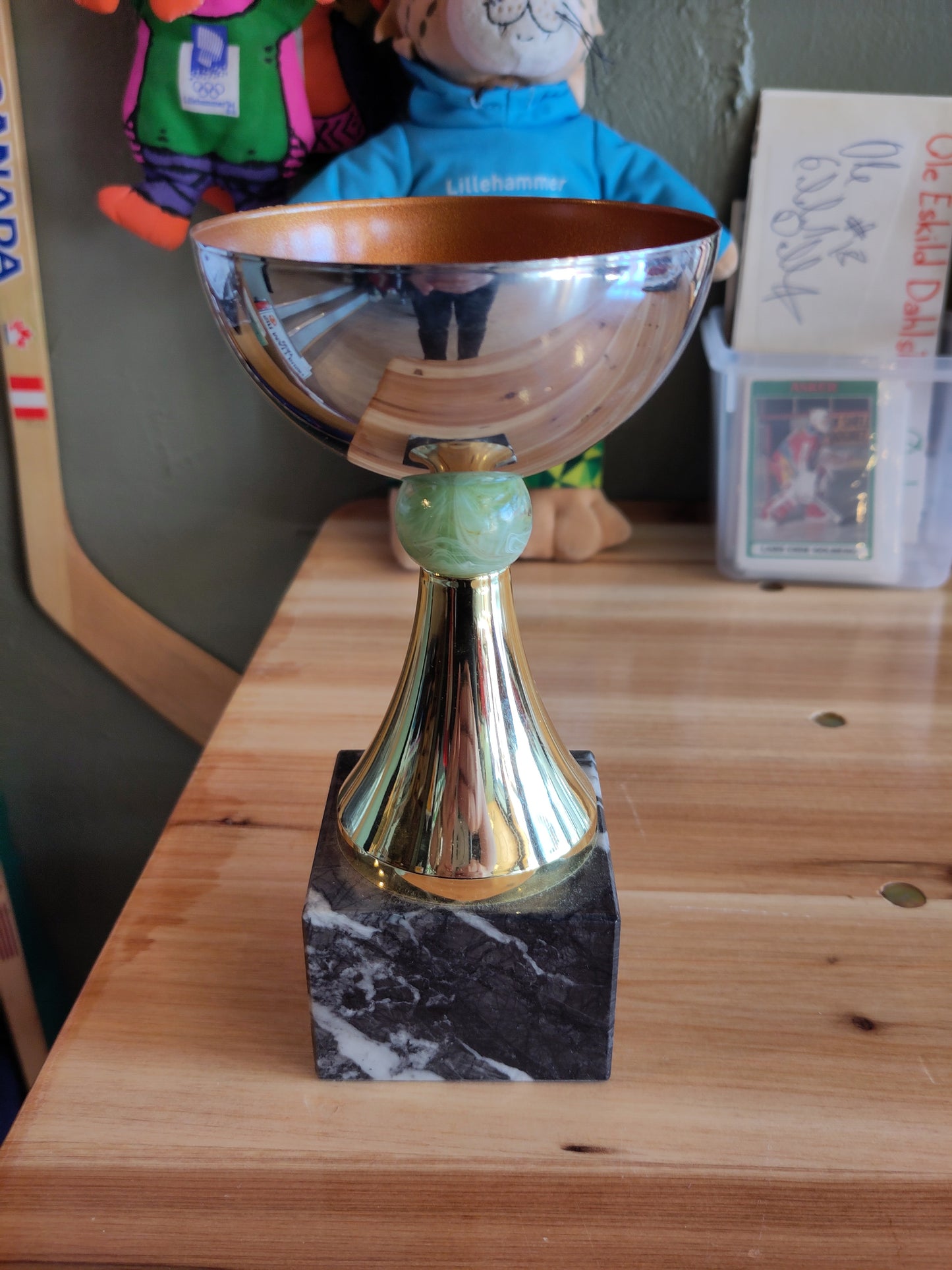 OL 1994 Lillehammer pokal m/ piktogram skøyter*