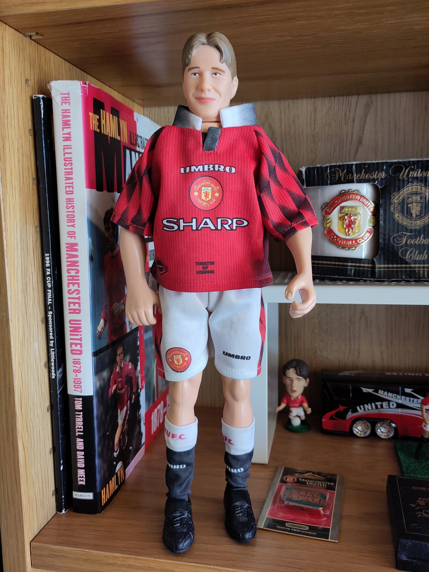 Manchester United dukke David Beckham*