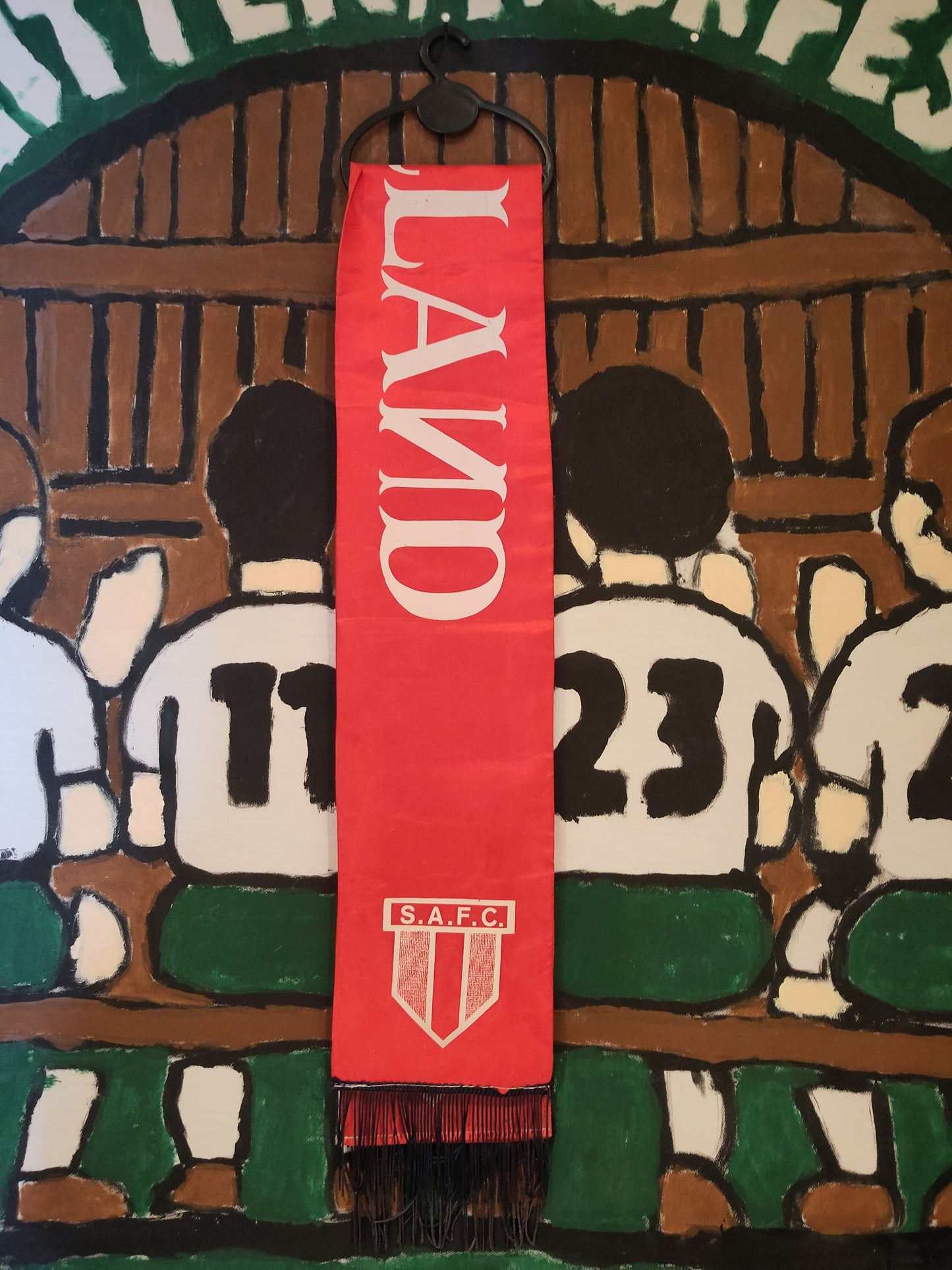 Sunderland skjerf vintage The Roker End