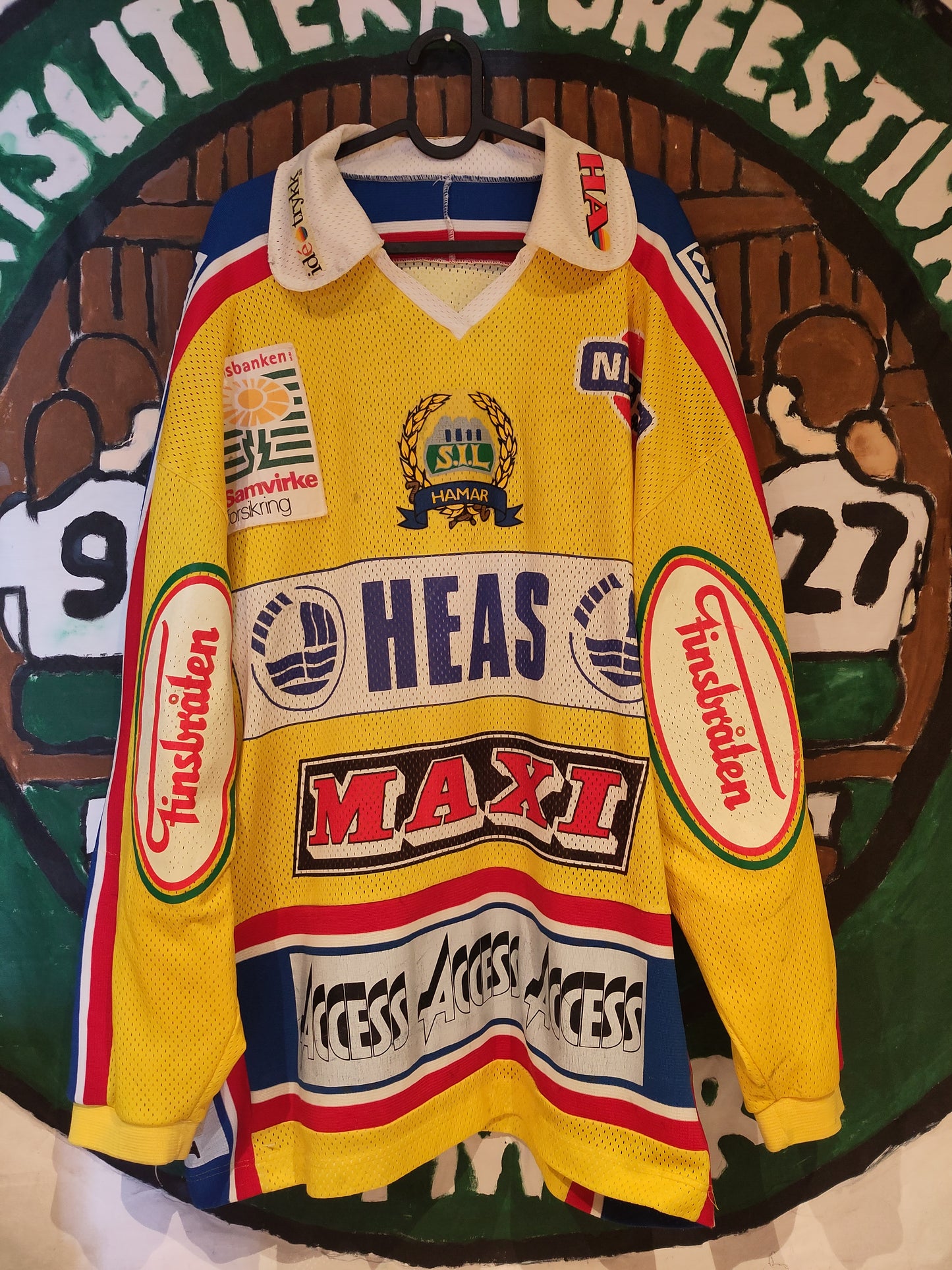 Storhamar Hockey drakt 1997-98 utøverbrukt/kampbrukt Torkild Brustad*