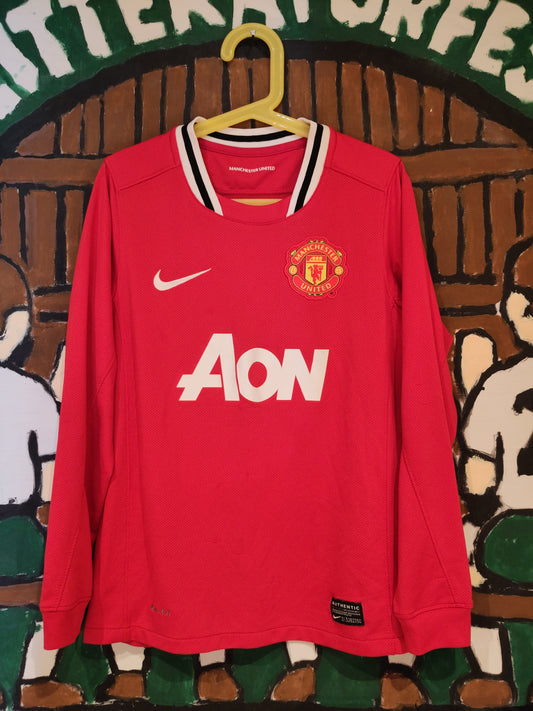 Manchester United drakt 2011-12 hjemme barn langermet*