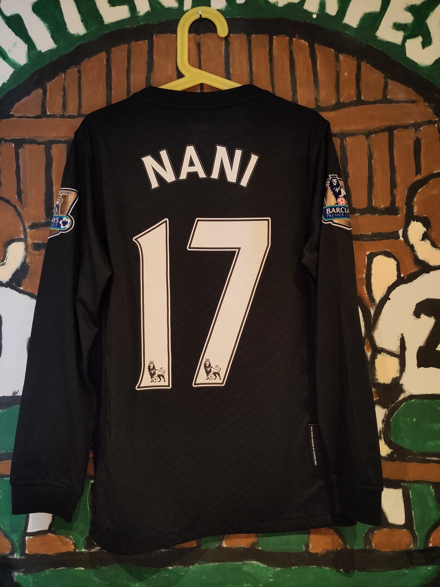 Manchester United drakt 2009-10 borte Nani barn*