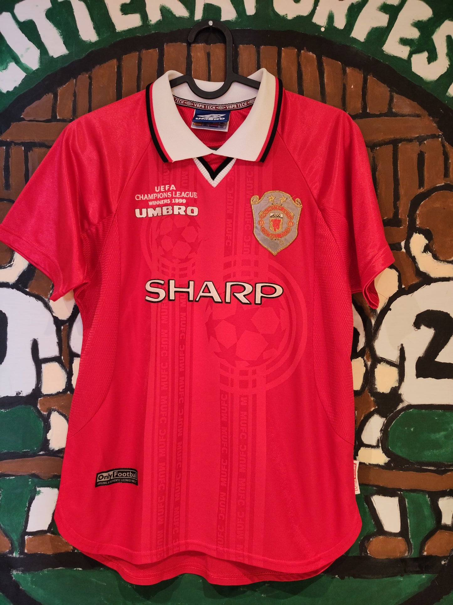 Manchester United drakt 1999-00 hjemme CL ungdom*
