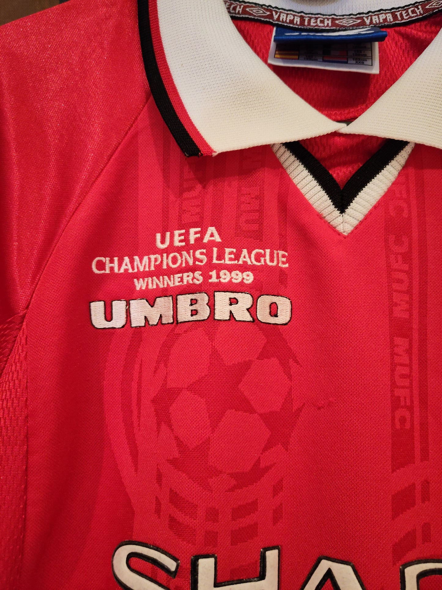 Manchester United drakt 1999-00 hjemme CL ungdom*