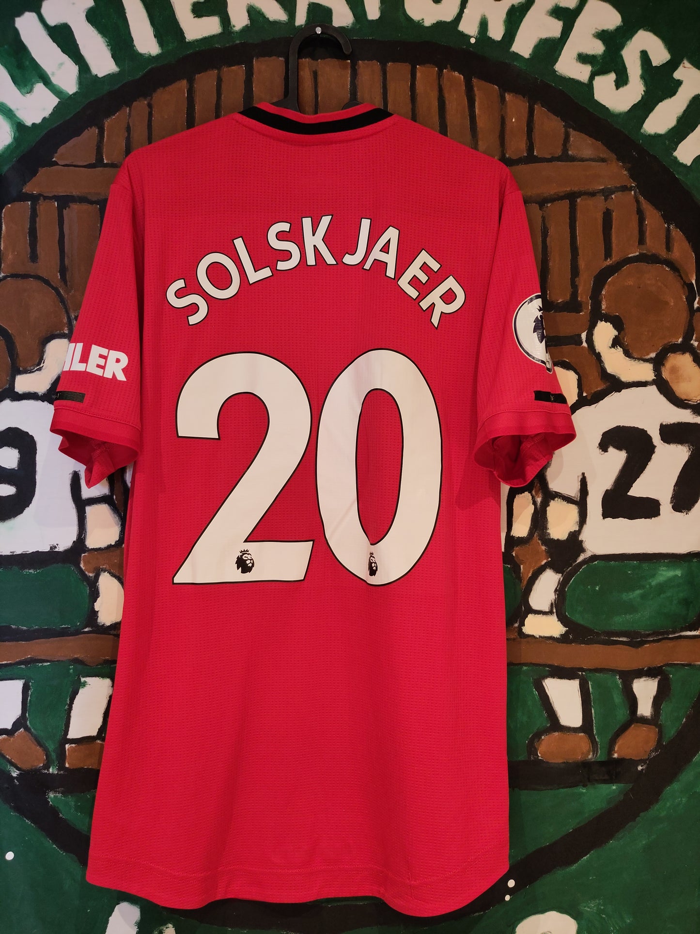Manchester United drakt 2019-20 hjemme Solskjær (player edition)*