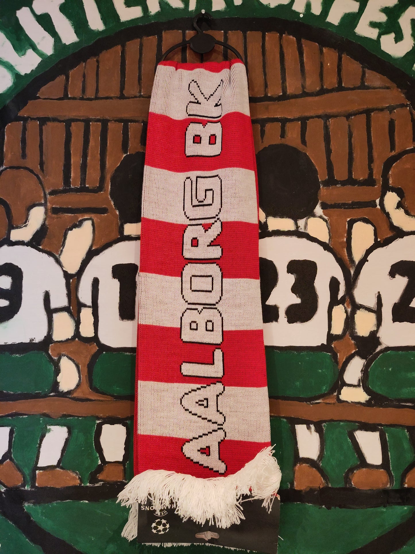Manchester United skjerf half&half Aalborg* (BNWT)