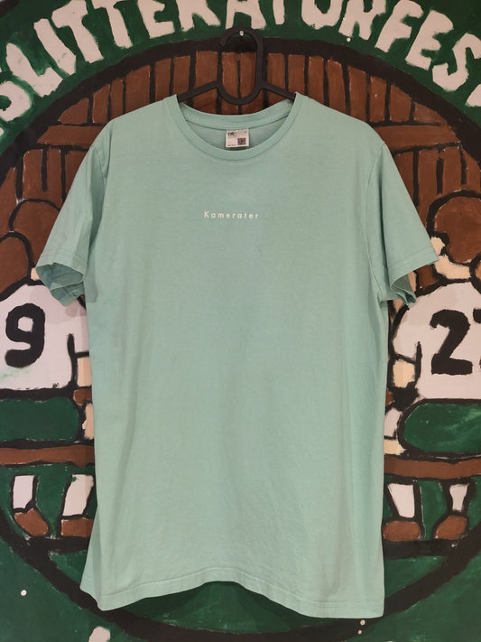 HamKam t-skjorte Kamerater mintgrønn/turkis