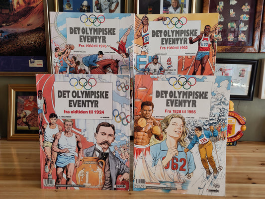 TEGNESERIER: Det olympiske eventyr (fra oldtiden til 1992)