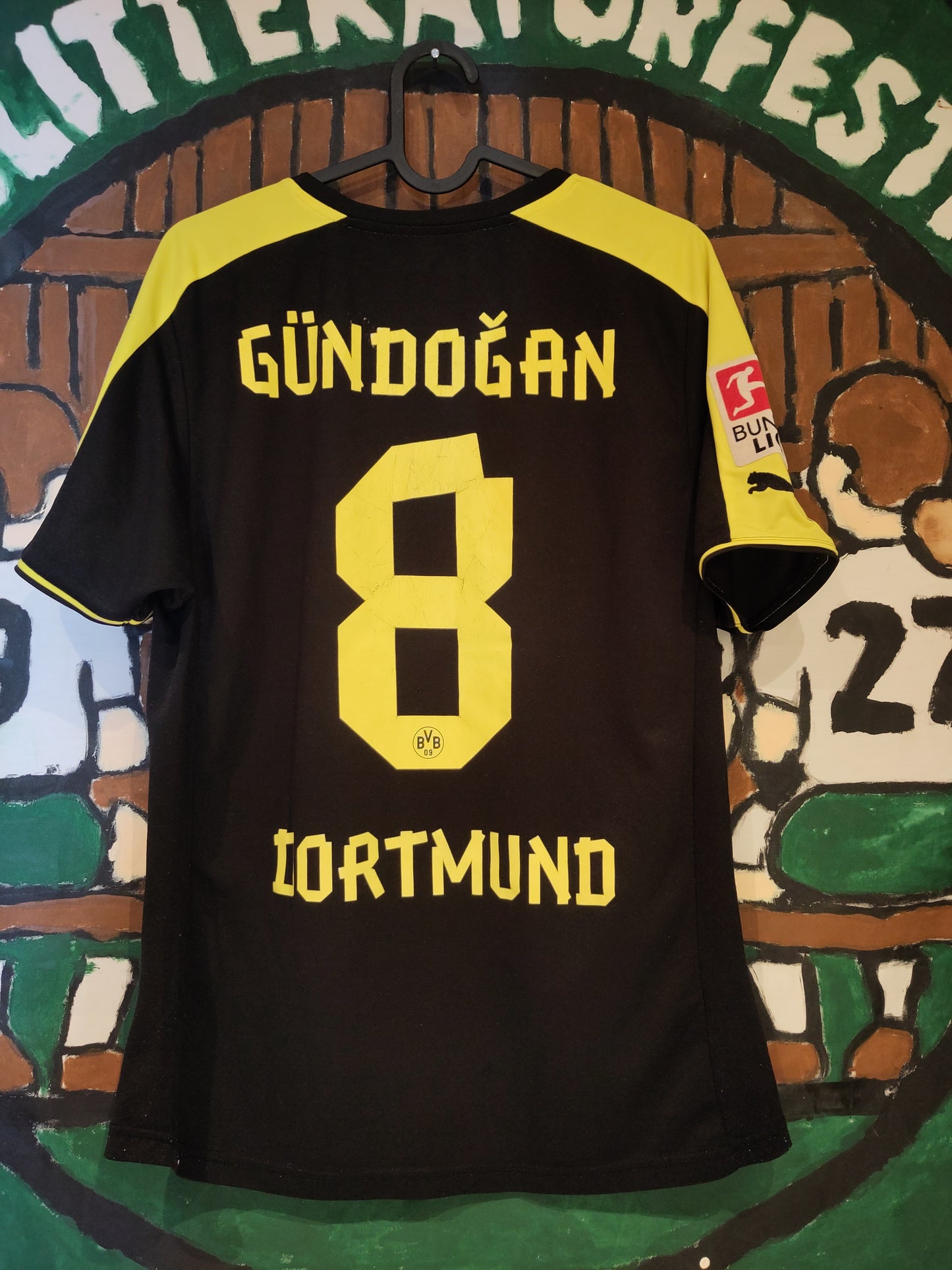 Borussia Dortmund drakt 2013-14 borte Gundogan