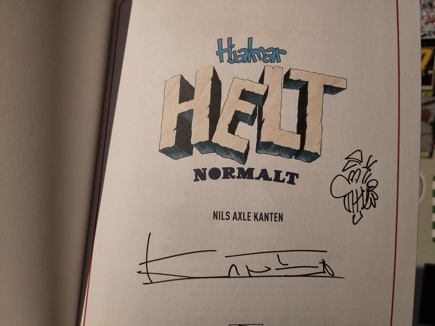 Hjalmar: Helt normalt (Kanten) signert