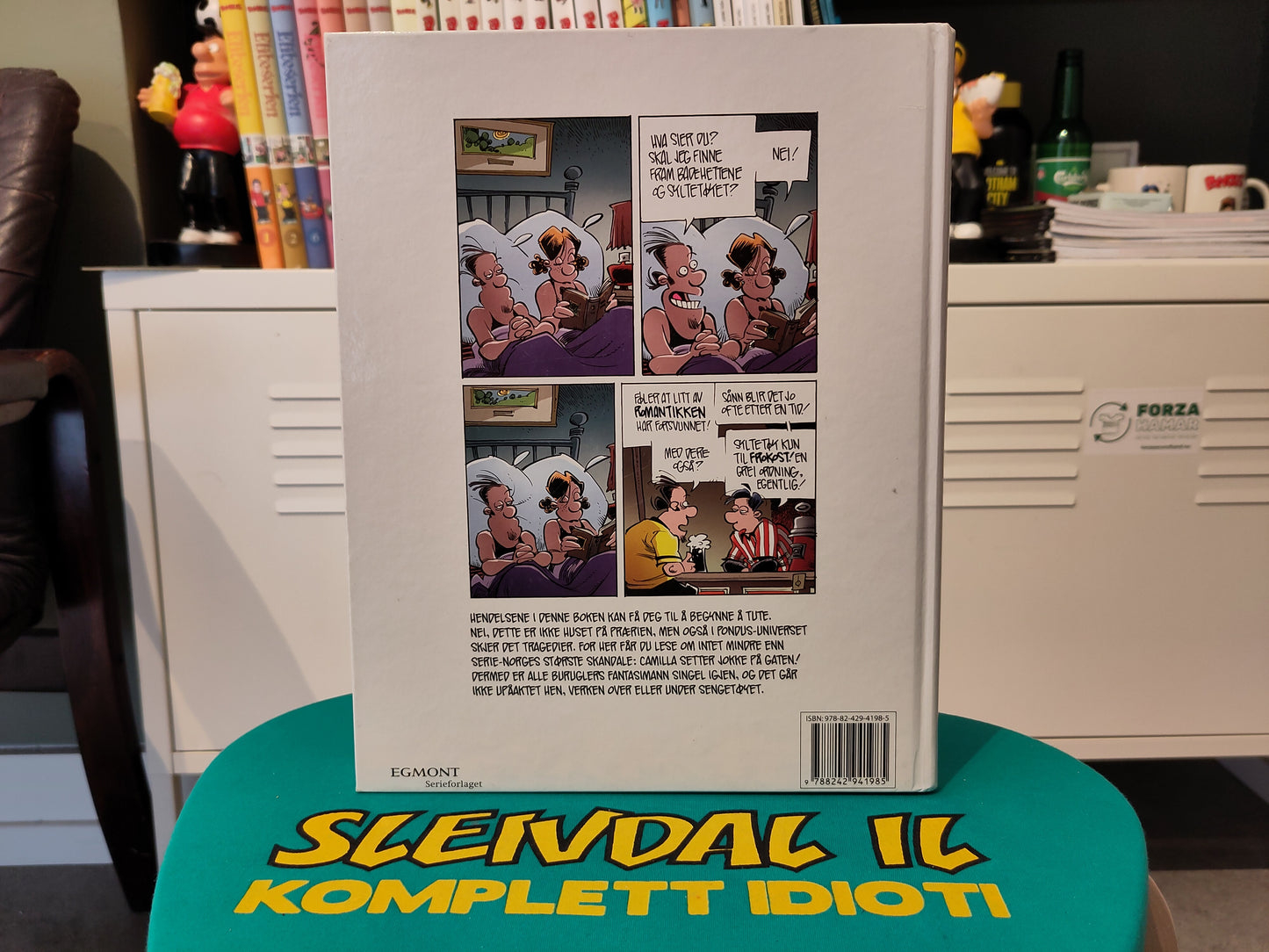 Pondus bok 10: Ti tette og en badehette (Øverli)