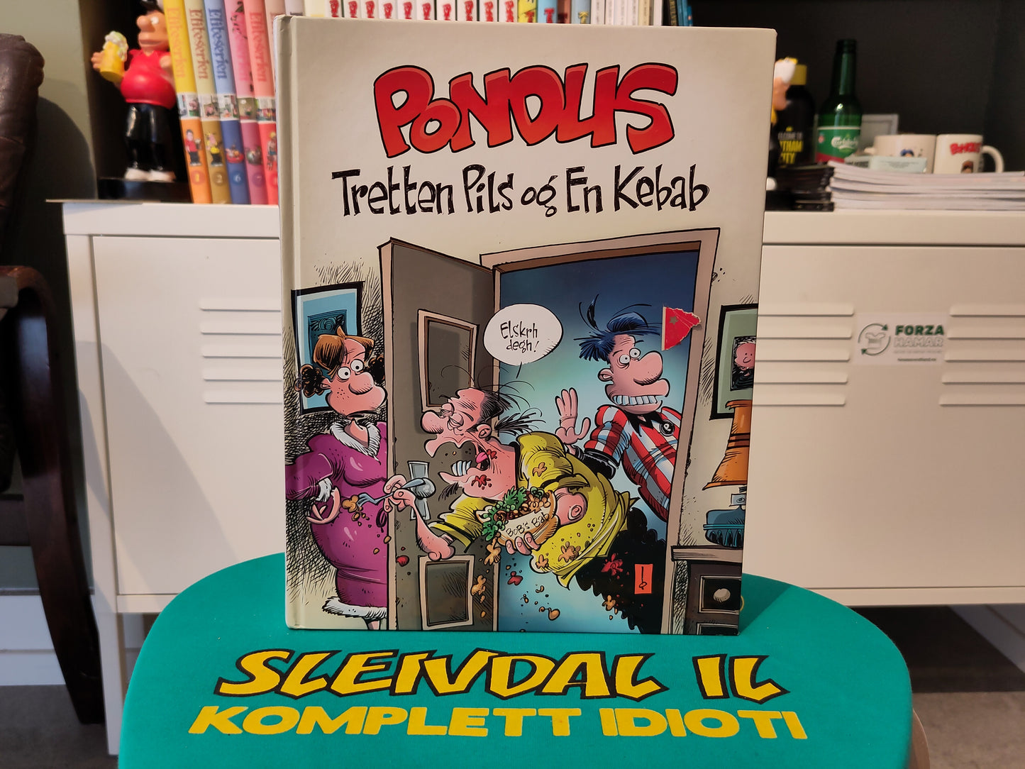 Pondus bok 13: Tretten pils og en kebab (Øverli)