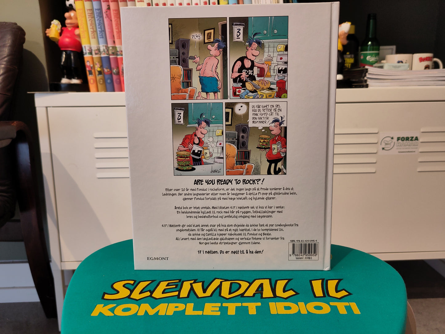 Pondus bok 17: 17 i nøtten (Øverli)