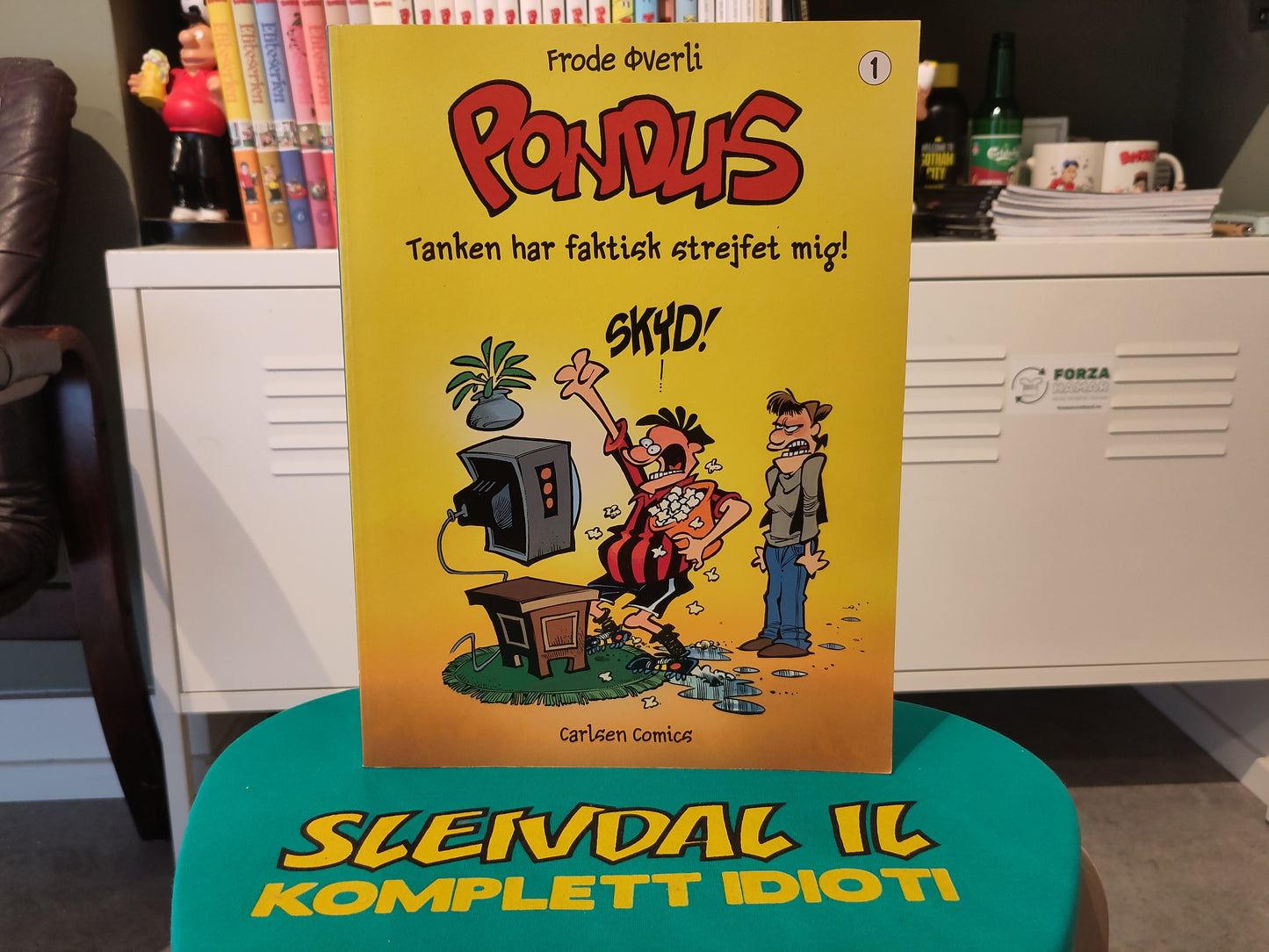 Pondus album dansk: Tanken har faktisk strejfet mig! (Øverli)