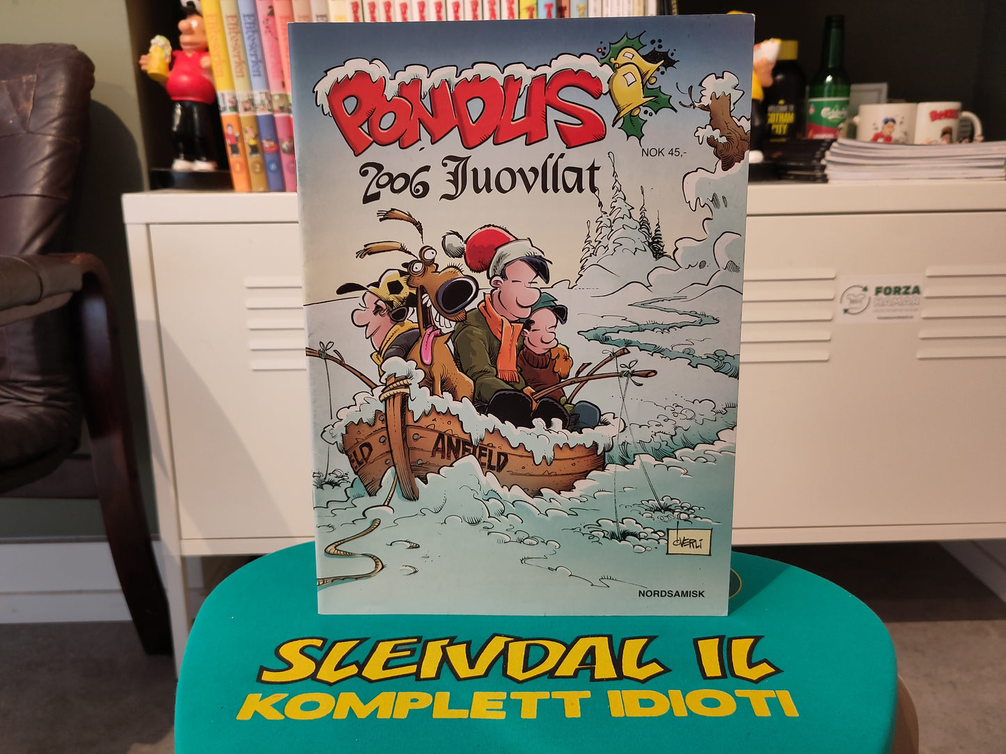 Pondus på samisk: nordsamisk (Øverli)