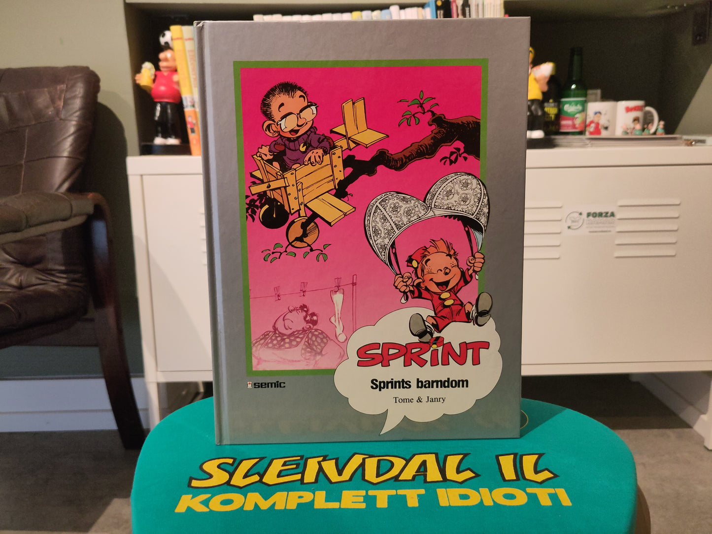 Sprint: Seriesamlerklubben (Franquin + Tome & Janry)