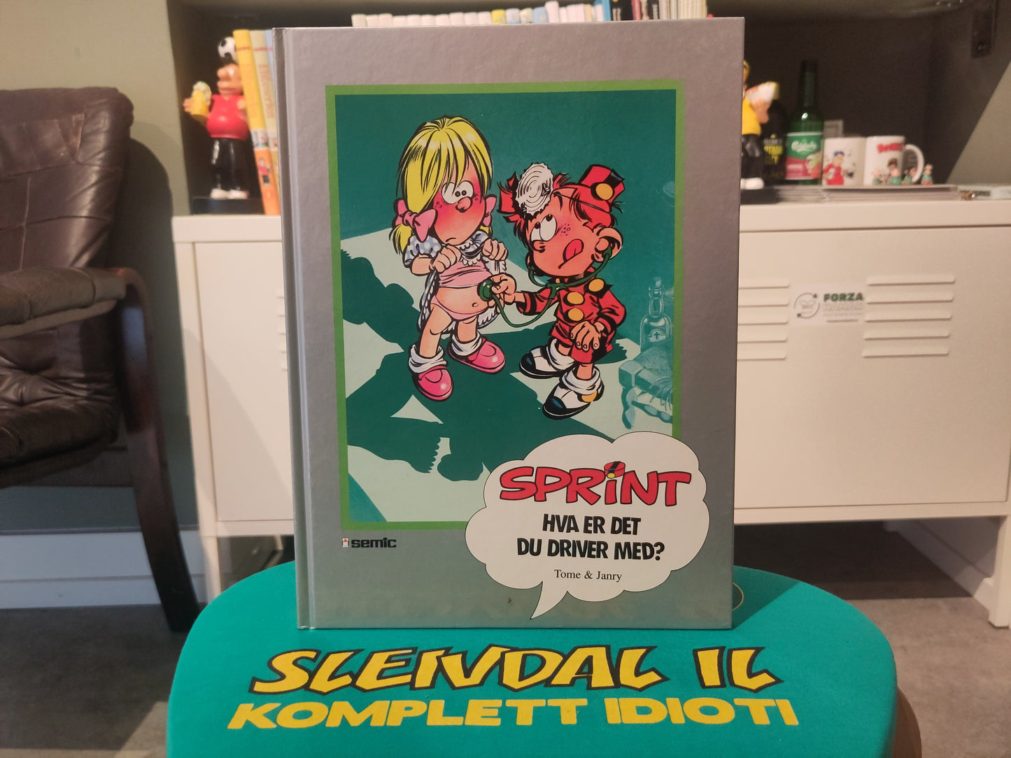 Sprint: Seriesamlerklubben (Franquin + Tome & Janry)