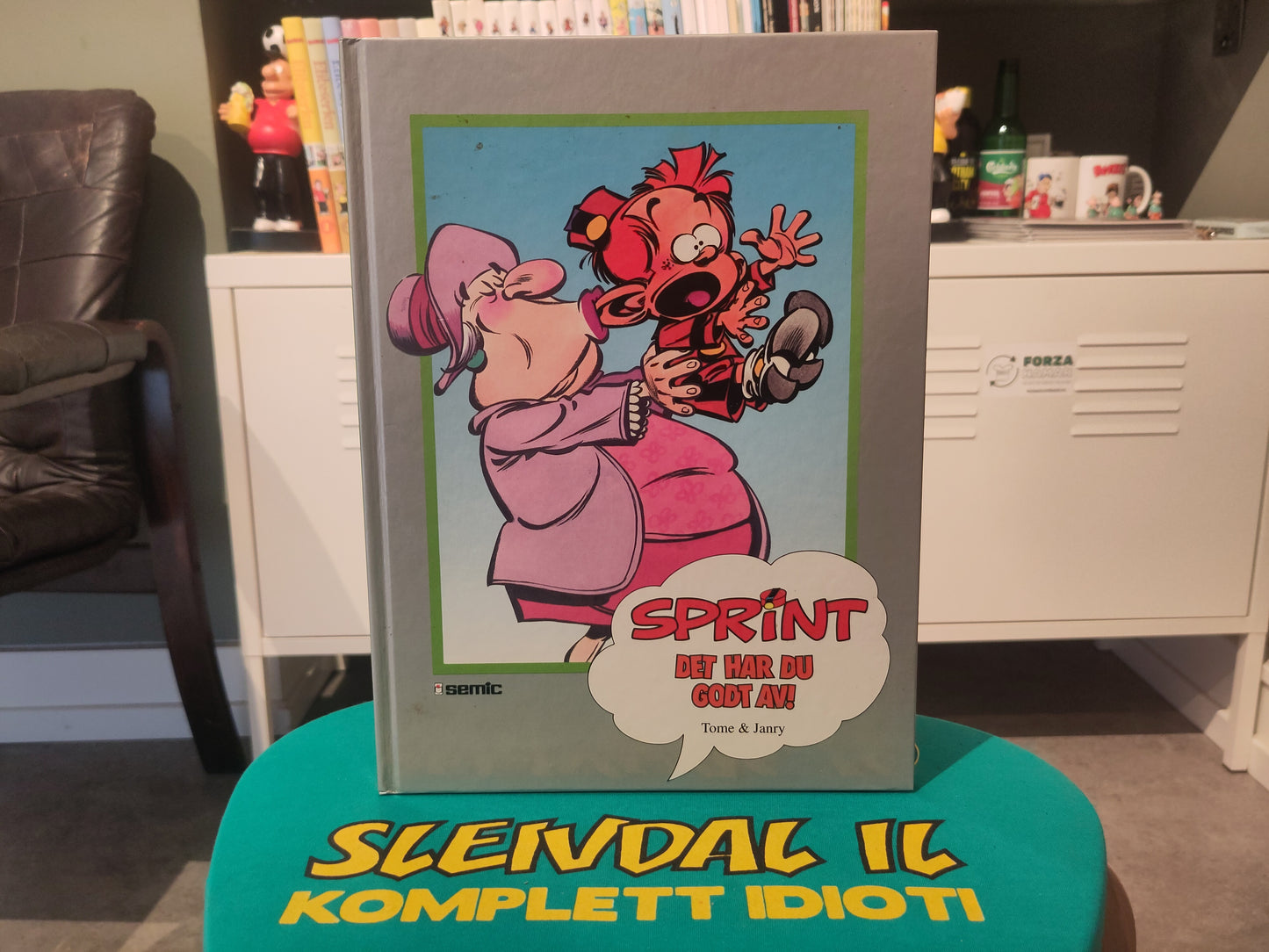 Sprint: Seriesamlerklubben (Franquin + Tome & Janry)