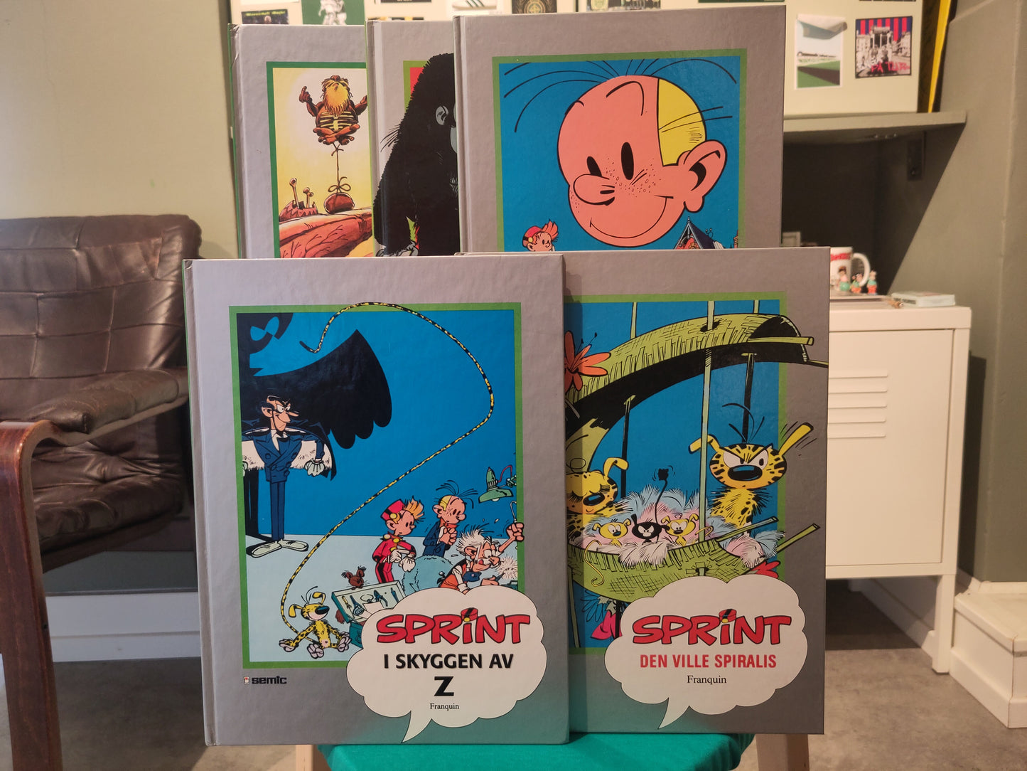 Sprint: Seriesamlerklubben (Franquin + Tome & Janry)