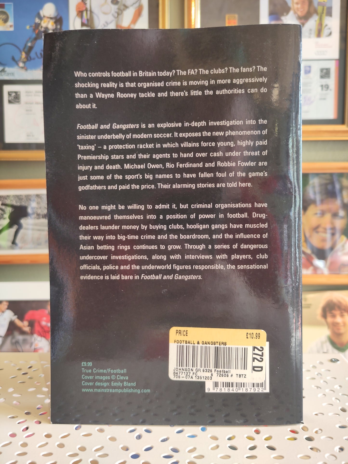 BOK: Football and Gangsters - How Organized Crime Controls the Beautiful Game (Johnson)
