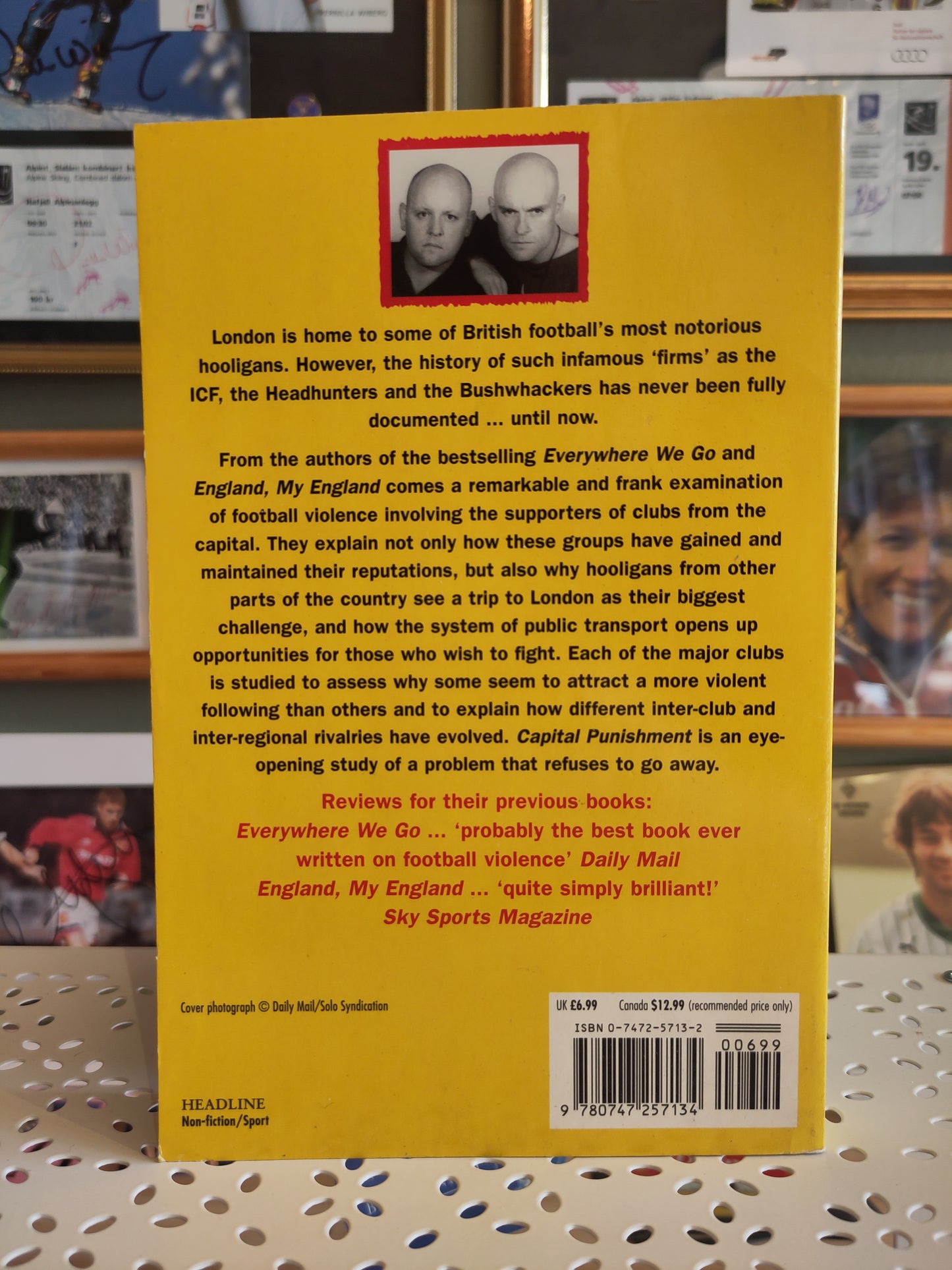 BOK: Capital Punishment - London's Violent Football Following (Brimson/Brimson)
