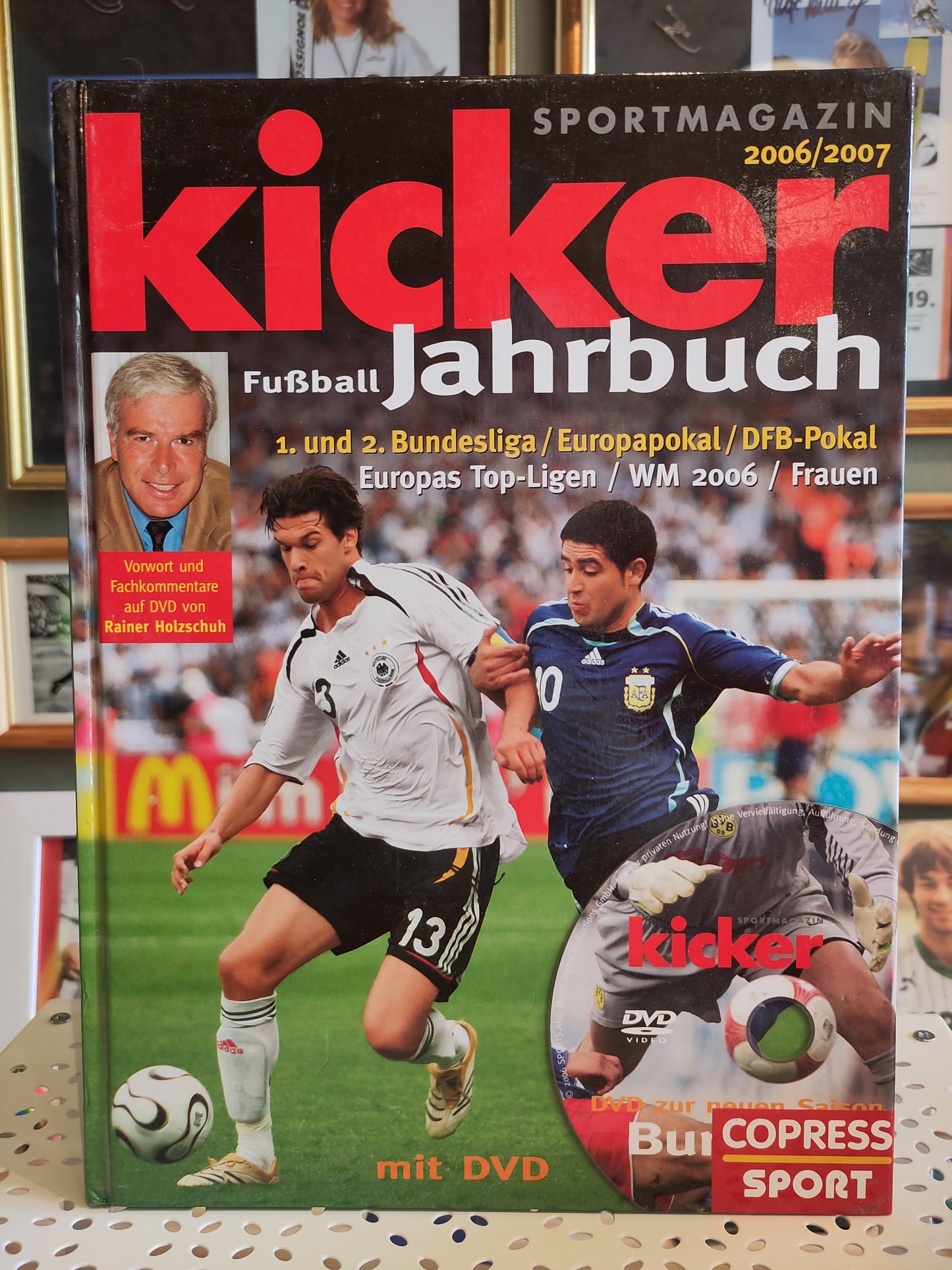 BOK: Kicker Fußball-Jahrbuch 2006/07 (m/ DVD)