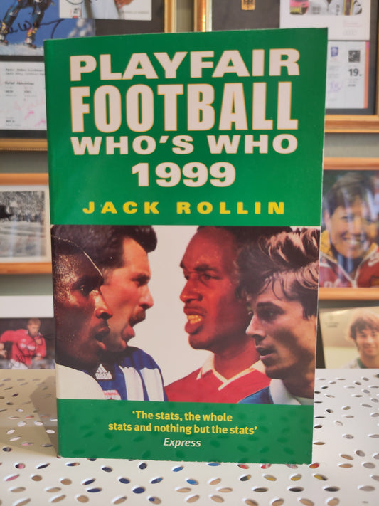 BOK: Playfair Football Who's Who 1999 (Rollin)