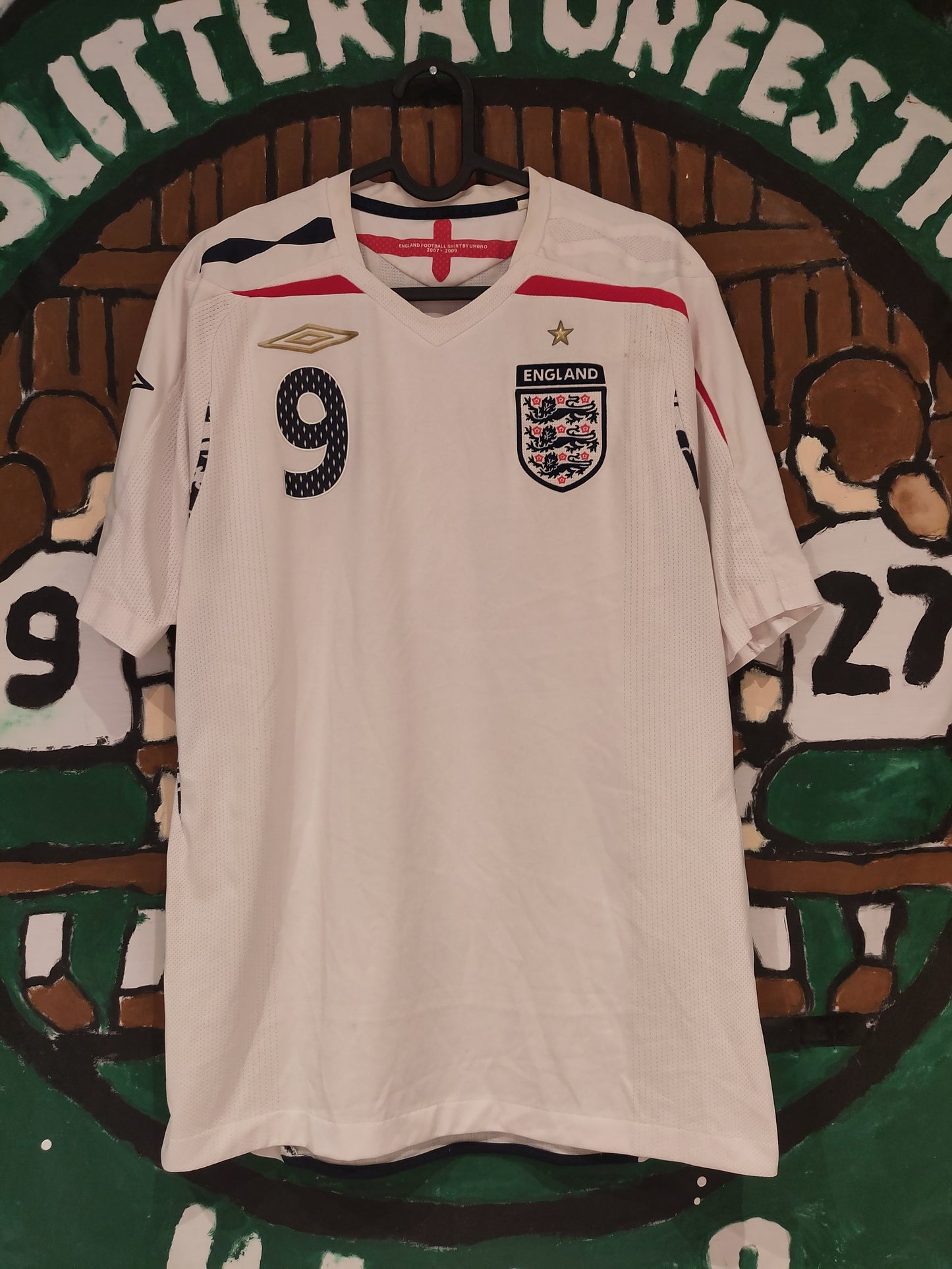 England drakt 2008 hjemme Rooney