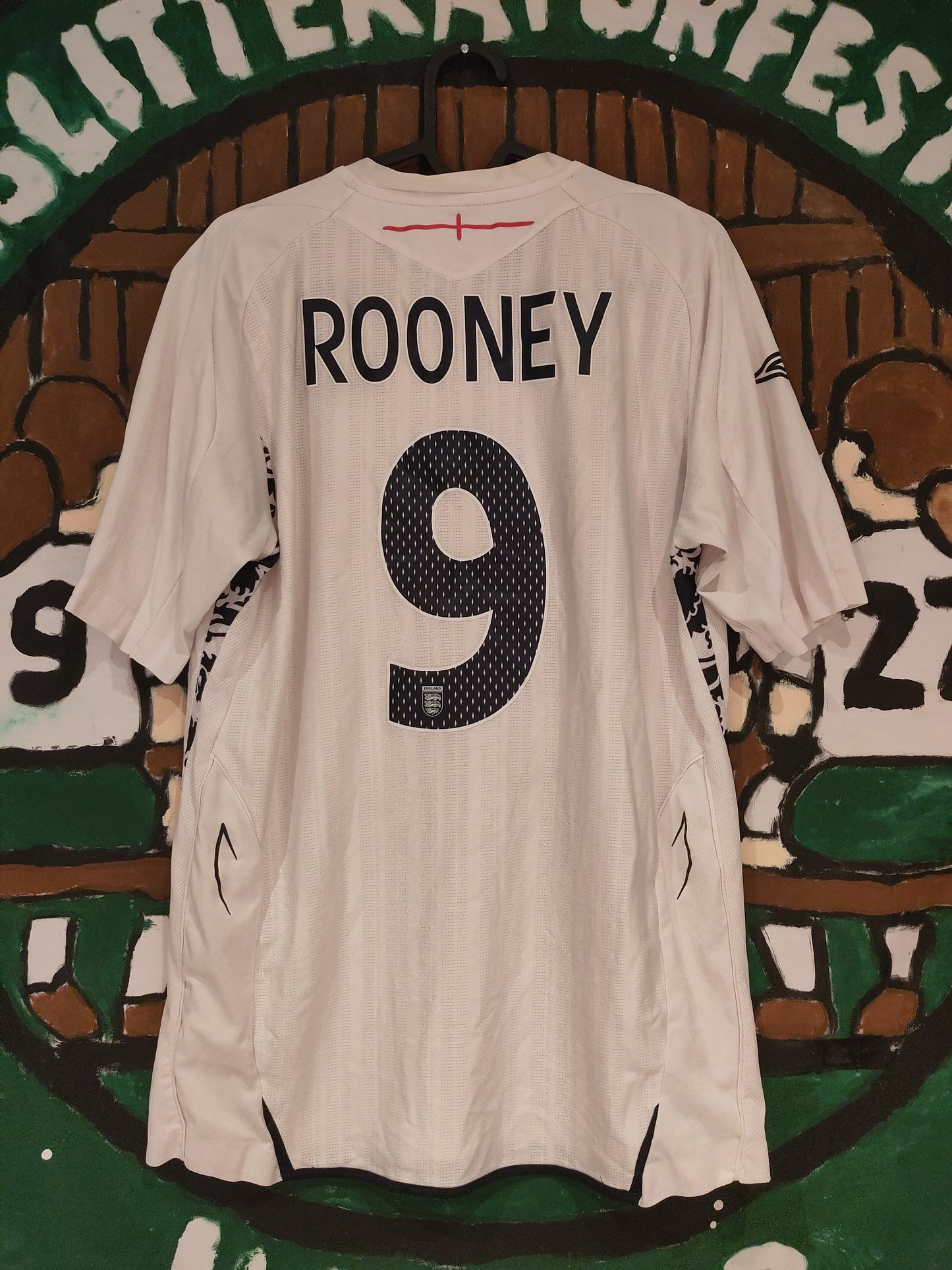 England drakt 2008 hjemme Rooney
