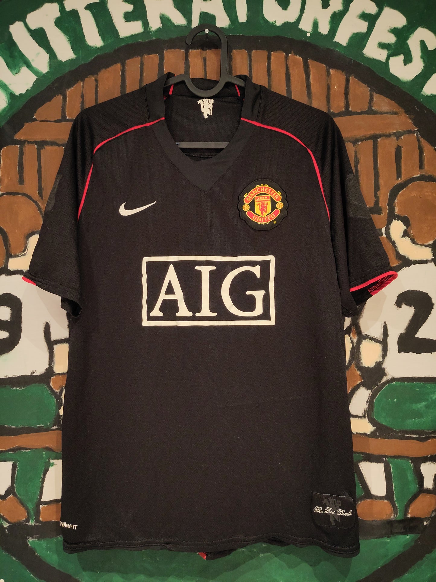 Manchester United drakt 2007-08 borte v2