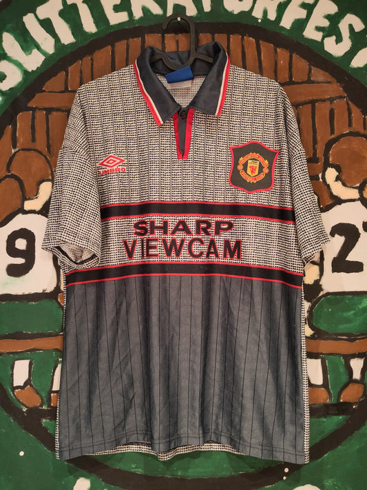 Manchester United drakt 1995-96 borte v2