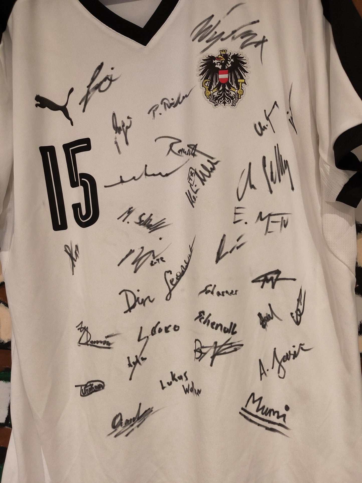 Østerrike drakt 2019 hjemme signert U16