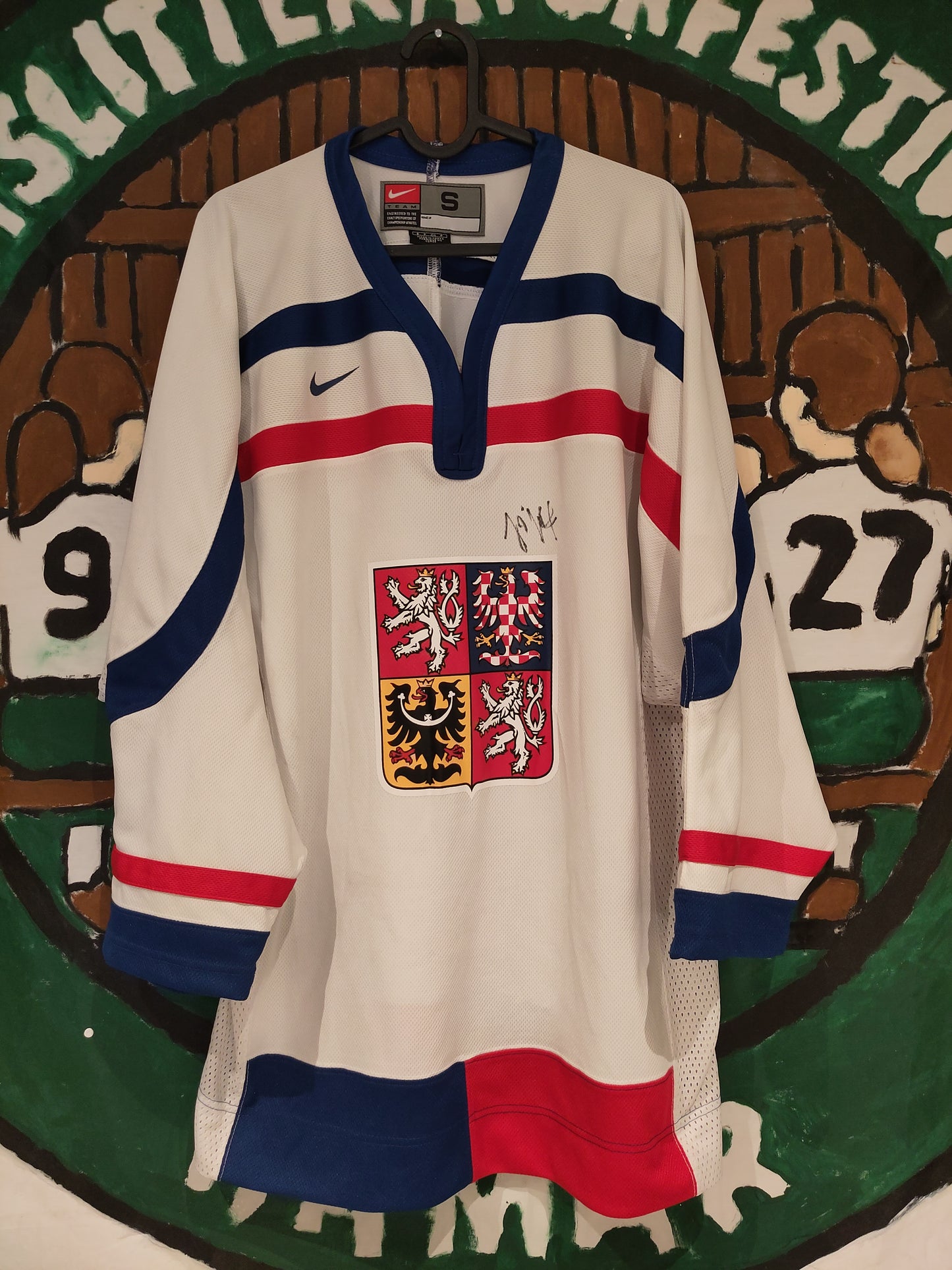 Tsjekkia drakt hockey signert Jakub Kindl