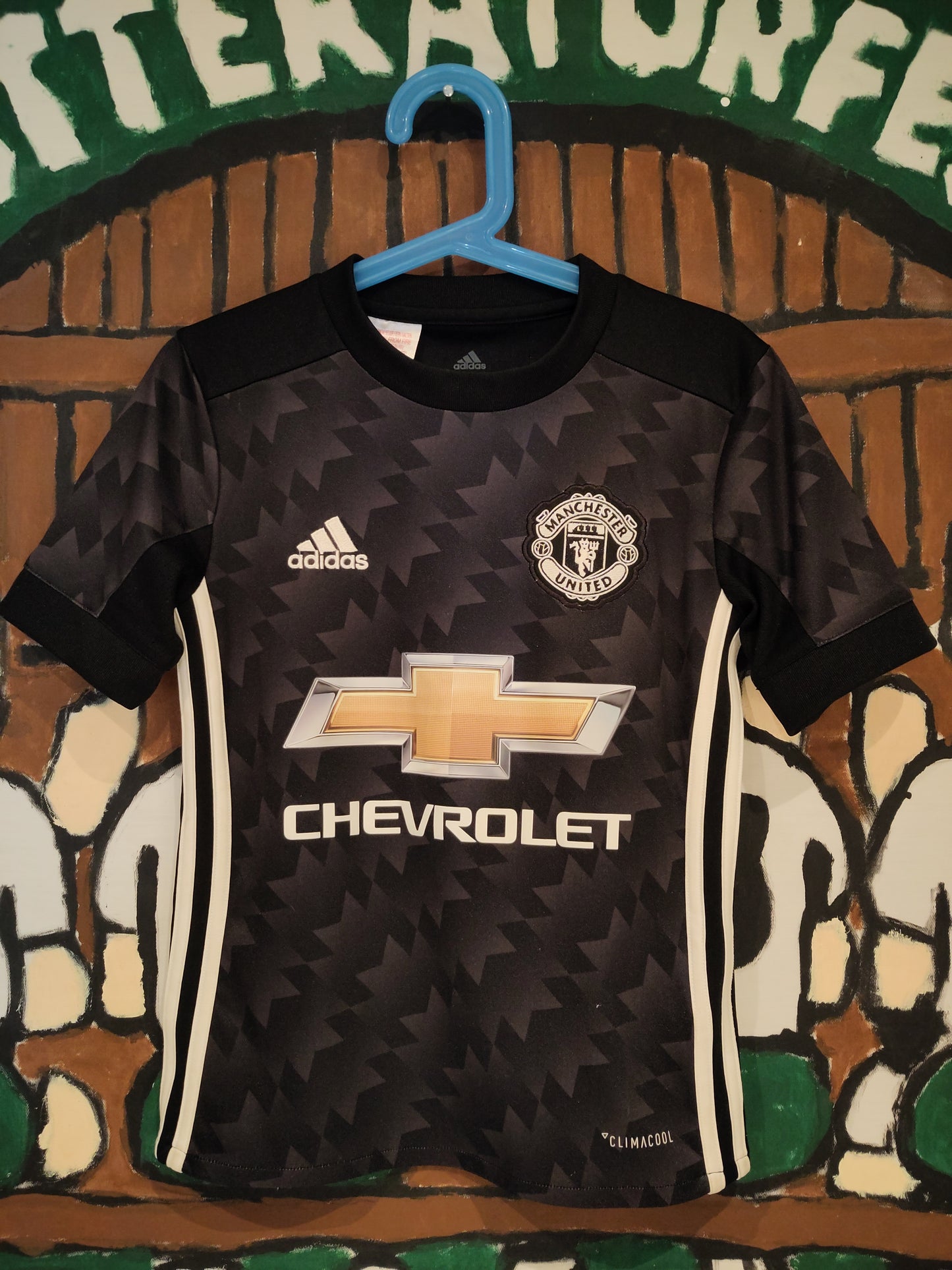 Manchester United drakt 2017-18 borte m/ shorts