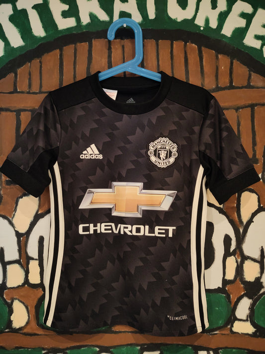 Manchester United drakt 2017-18 borte m/ shorts