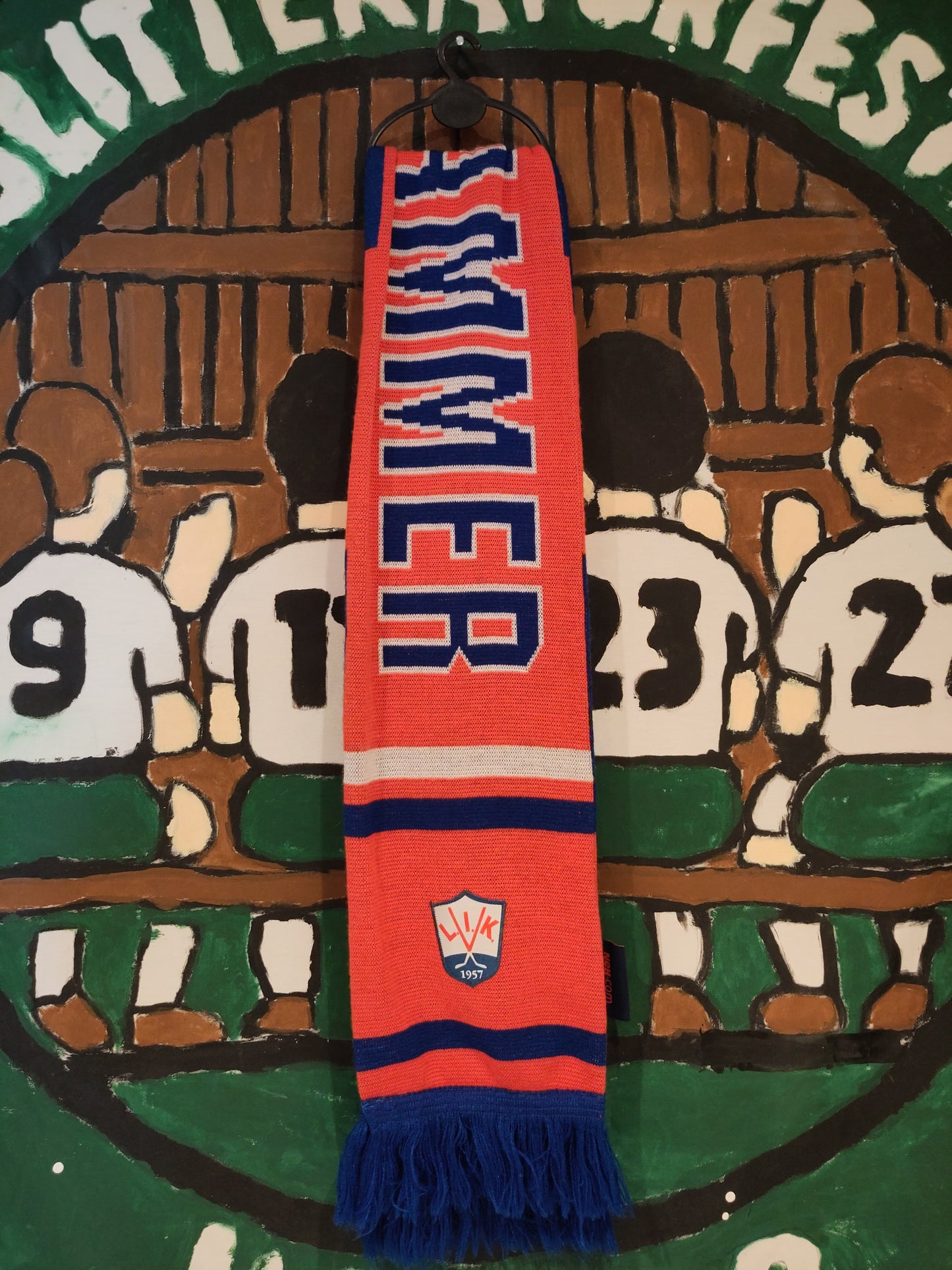 Lillehammer Ishockey skjerf v7