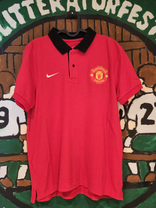 Manchester United t-skjorte piquet Nike