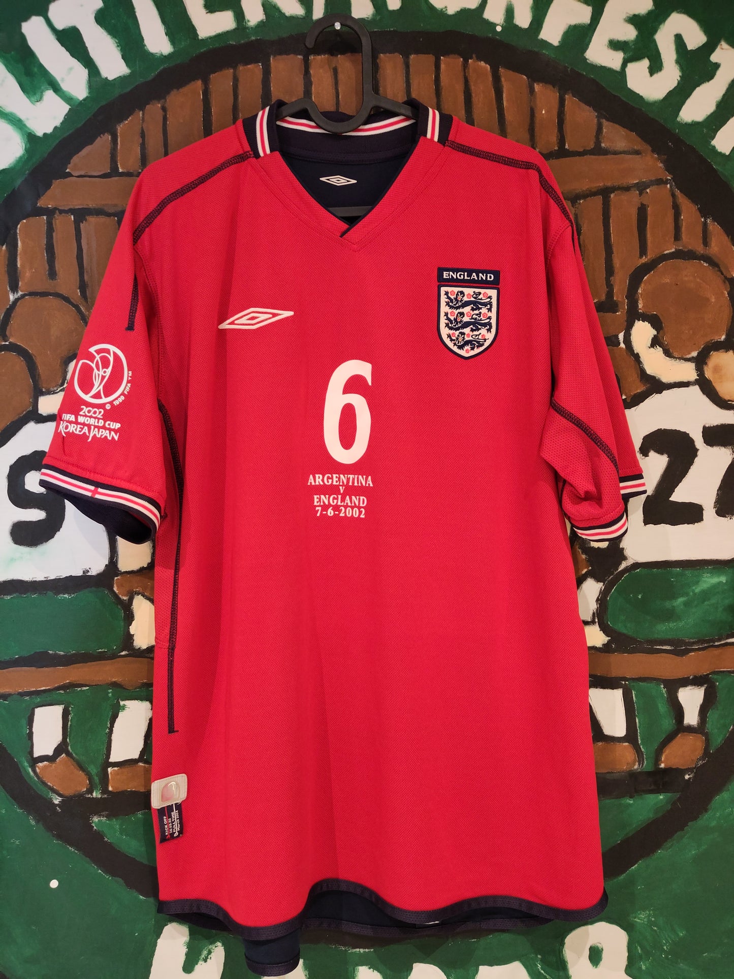 England drakt 2002 borte Campbell