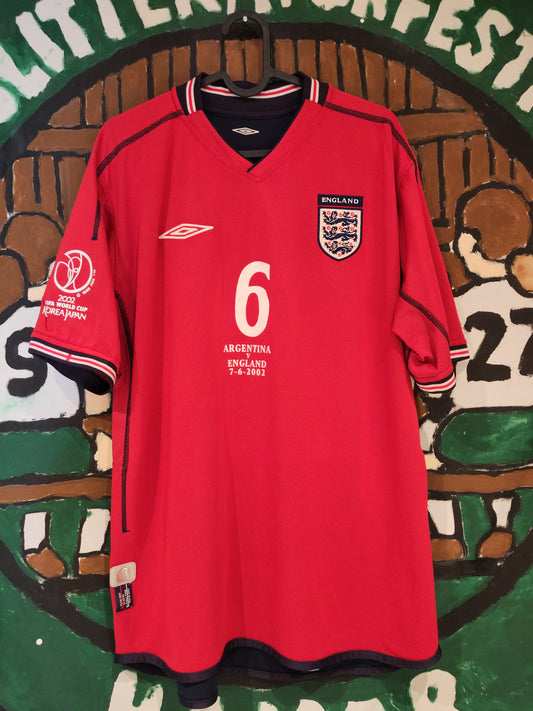 England drakt 2002 borte Campbell