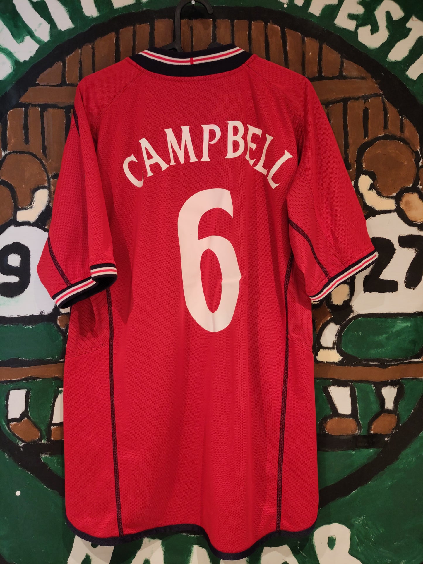 England drakt 2002 borte Campbell