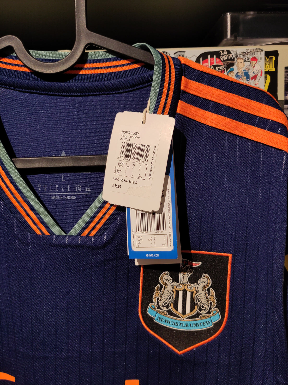 Newcastle drakt 2025-26 tredje (BNWT)